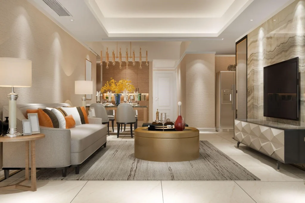 2 BHK & 3 BHK Flat Interior Design in Delhi